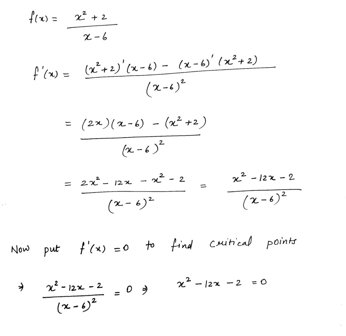 Calculus homework question answer, step 1, image 1